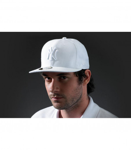 casquette NY 59fifty blanche  New Era